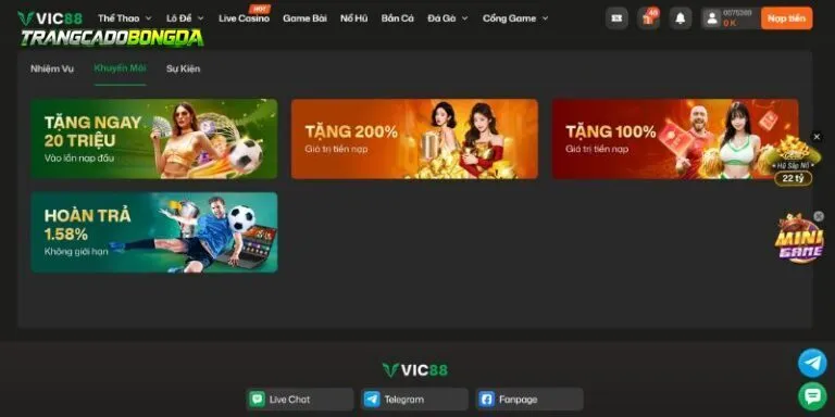 VIC88 – Nhà Cái Uy Tín Với Tốc Độ Nạp Rút Chỉ 10 Giây
